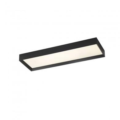 Plafonnier Munich 1x36W LED Noir 3000K ACB P375990N