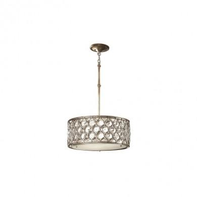 Suspension Lucia ?42,5cm 3x100W Argent FEISS feluciab