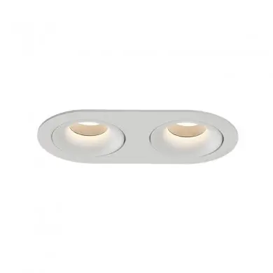 Encastré Musca 2x8W Blanc ACB E3947180B