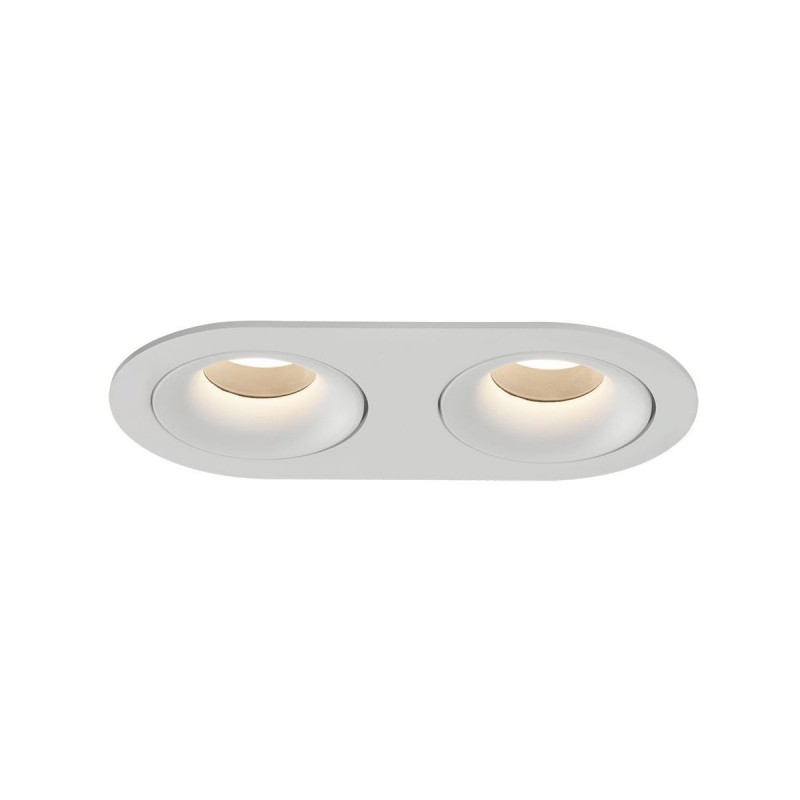 Encastré Musca 2x8W Blanc ACB E3947180B