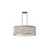 Suspension Lucia ?81,6cm 3x100W Argent FEISS feluciapa