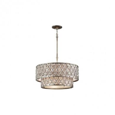 Lustre Lucia 6x60W Argent FEISS feluciape2tr