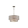 Lustre Lucia 6x60W Argent FEISS feluciape2tr