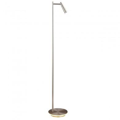 Lampadaire Panau 1x8W LED Nickel Satiné ACB H36600NS