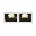 Encastré San 2x8W Blanc