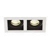 Encastré San 2x8W Blanc ACB P36792B