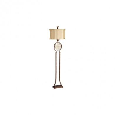 Lampadaire Vintage Marcella 1x60W Bronze foncé et Or FEISS femarcellafl