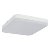 Plafonnier Plat Square 1x24W LED Blanc ACB P351213B