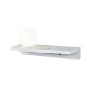 Applique Murale Boule Sylvana 1x5W LED Blanc ACB A38210B