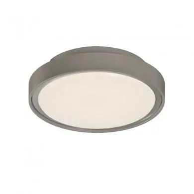 Plafonnier Tilo 1x15W LED Gris Détecteur de Présence ACB P201310GR