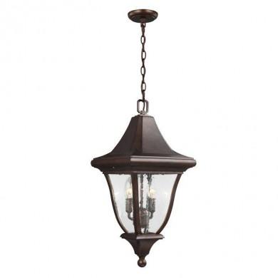 Suspension Exterieur Oakmont Bronze 3x60W E14 FEISS FE-OAKMONT8-M