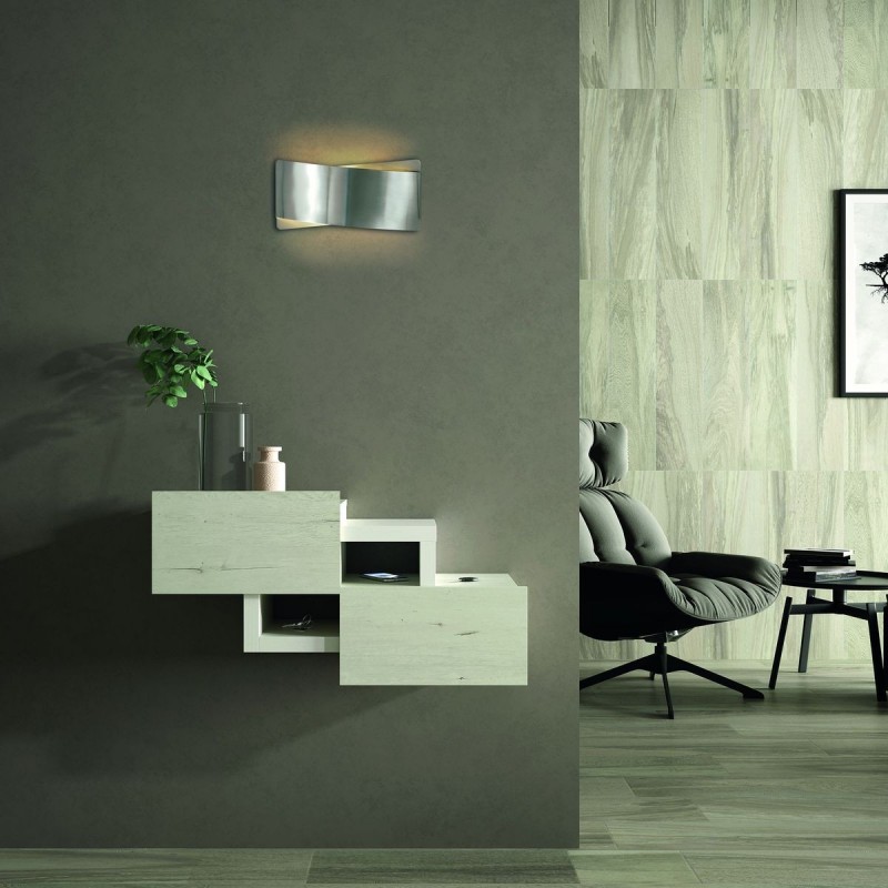 Applique Murale Unax 1x15W Nickel Satiné AC_A166081NMS A166081NMS Applique Murale Unax 1x15W Nickel Satiné ACB A166081NMS