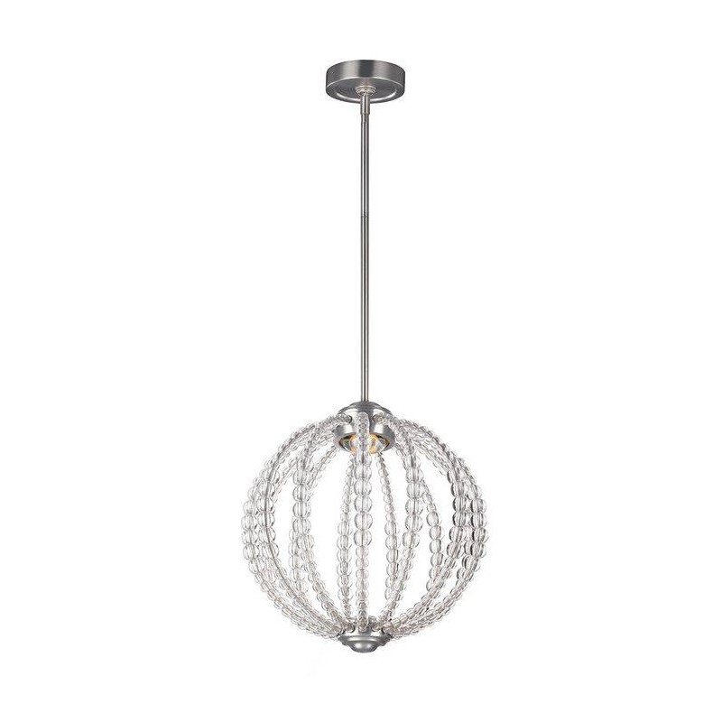 Suspension Oberlin Nickel 1x8W LED FEISS FE-OBERLIN-P-S