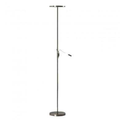 Lampadaire Liseuse Yamena 1x24W LED Nickel Satiné ACB H816520NS