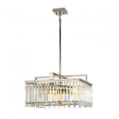 Suspension Aries 4x60W Nickel Cristal ELSTEAD LIGHTING ARIES 4P L