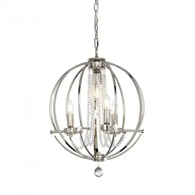 Suspension Cassie 3x60W Nickel Poli ELSTEAD LIGHTING CASSIE4