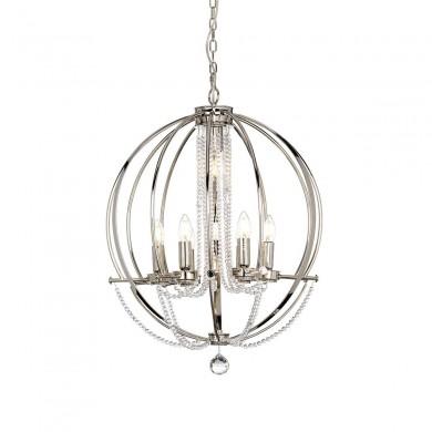 Suspension Cassie 6x60W Nickel Poli ELSTEAD LIGHTING CASSIE7