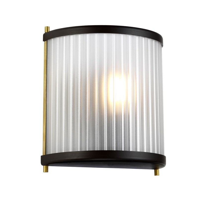 Applique Murale Corona 1x60W Bronze Laiton Vieilli ELSTEAD LIGHTING DL CORONA1 BAB