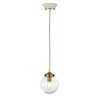 Suspension Boule Cosmos 1x8W Crème Laiton ELSTEAD LIGHTING DL COSMOS 1P