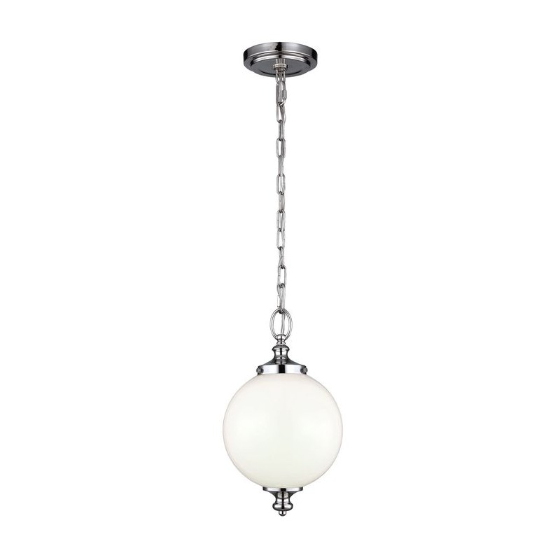 Suspension Parkman 21,6cm 1x60W Nickel Poli FEISS feparkmanpspn