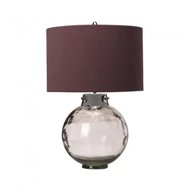 Lampe Kara 1x60W Nickel Poli Fumé ELS_dlkaratlsmoke DL KARA TL SMOKE Lampe Kara 1x60W Nickel Poli Fumé ELSTEAD LIGHTING DL KARA TL SMOKE