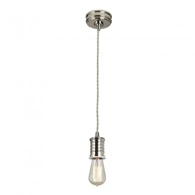 Suspension Douille 1x60W Nickel Poli ELSTEAD LIGHTING DOUILLE P PN