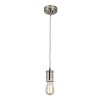 Suspension Douille 1x60W Nickel Poli ELSTEAD LIGHTING DOUILLE P PN