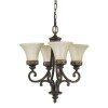 Lustre Drawing Room 4x100W Noyer ELSTEAD LIGHTING FE DRAWING ROOM4