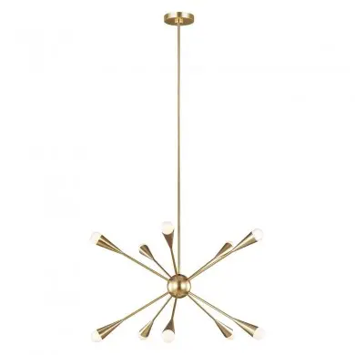 Lustre Jax 10x3W LED Laiton Bruni ELSTEAD LIGHTING FE JAX10 BB