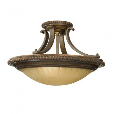 Plafonnier Kelham Hall 2x60W Or Bronze ELSTEAD LIGHTING FE KELHAM HALL SF