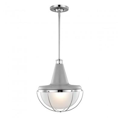 Suspension Livingston 1x100W Nickel Poli ELSTEAD LIGHTING FE LIVINGSTON P M