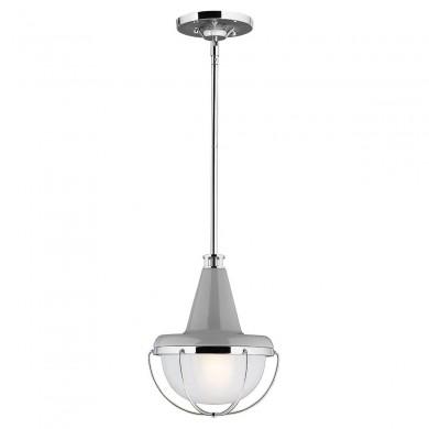 Suspension Livingston 1x60W Nickel Poli ELSTEAD LIGHTING FE LIVINGSTON P S