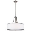 Suspension Prospect Park 4x60W Nickel Satiné Chrome ELSTEAD LIGHTING FE PROSPECT PARK 4P