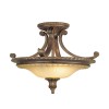 Plafonnier Stirling Castle 2x60W Bronze Britannique H362mm ELSTEAD LIGHTING FE STIRLING CASTLESF