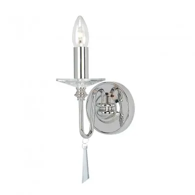 Applique Murale Finsbury Park 1x60W Nickel Poli ELSTEAD LIGHTING FP1 POL NICKEL