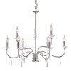 Lustre Finsbury Park 9x60W Nickel Poli ELSTEAD LIGHTING FP9 POL NICKEL