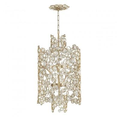 Suspension Anya 6x60W Feuille D'Argent ELSTEAD LIGHTING HK ANYA 6P