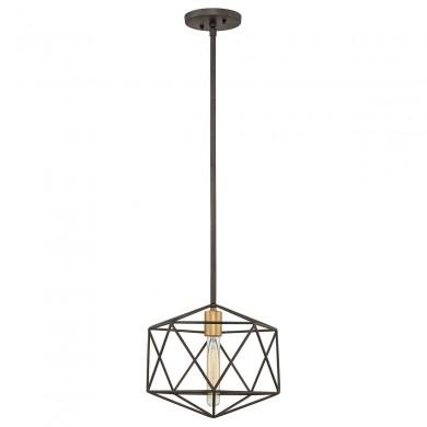 Suspension Astrid 1x100W Bronze Mat Métallique ELSTEAD LIGHTING HK ASTRID MP