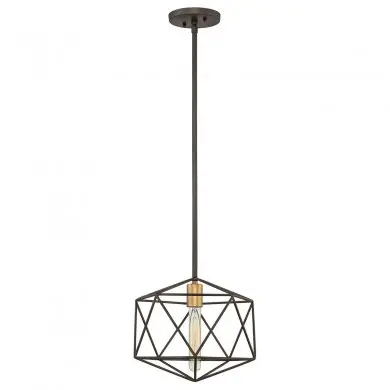 Suspension Astrid 1x100W Bronze Mat Métallique ELS_hkastridmp HK ASTRID MP Suspension Astrid 1x100W Bronze Mat Métallique ELSTEAD LIGHTING HK ASTRID MP