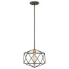 Suspension Astrid 1x100W Bronze Mat Métallique ELSTEAD LIGHTING HK ASTRID MP