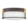 Plafonnier Colbin 2x60W Bronze Frottée D'Huile ELSTEAD LIGHTING HK COLBIN F S OZ