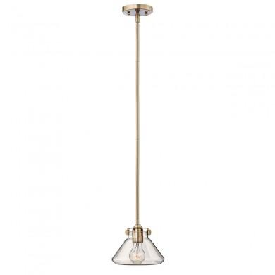 Suspension Congress 1x100W Caramel Brossé H178mm ELSTEAD LIGHTING HK CONGRESS P A BC