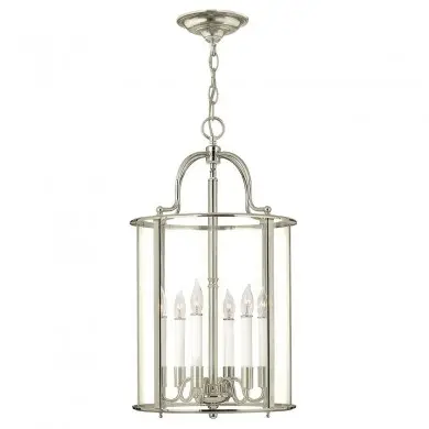 Suspension Gentry 6x60W Nickel Poli ELSTEAD LIGHTING HK GENTRY P L PN