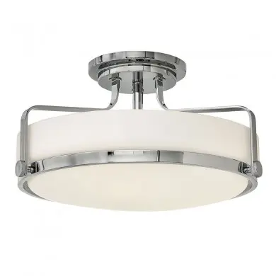 Plafonnier Harper 3x60W Chrome Poli D456mm ELSTEAD LIGHTING HK HARPER SFM CM