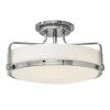 Plafonnier Harper 3x60W Chrome Poli D456mm ELSTEAD LIGHTING HK HARPER SFM CM