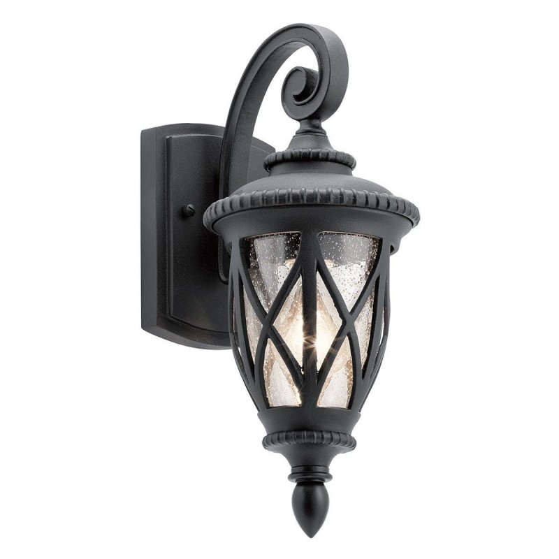 Applique Murale Admirals Cove 1x40W Noir Texturé ELSTEAD LIGHTING KL ADMIRALS COVE S