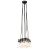 Suspension Brinley 6x60W Bronze Vieilli ELSTEAD LIGHTING KL BRINLEY6 OZ