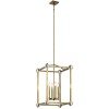 Suspension Cayden 4x60W Laiton Naturel H660mm ELSTEAD LIGHTING KL CAYDEN P L