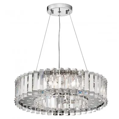 Suspension Crystal Skye 8x3W LED Chrome H144mm ELSTEAD LIGHTING KL CRYSTAL SKYE8