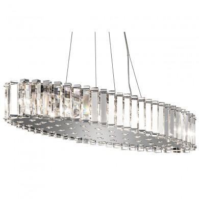 Suspension Crystal Skye 12x3W LED Chrome ELSTEAD LIGHTING KL CRYSTAL SKYE I L